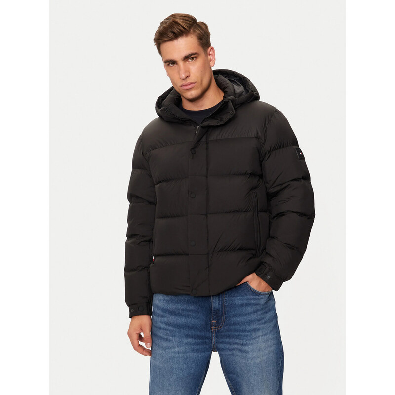 Tommy Hilfiger pánská černá bunda