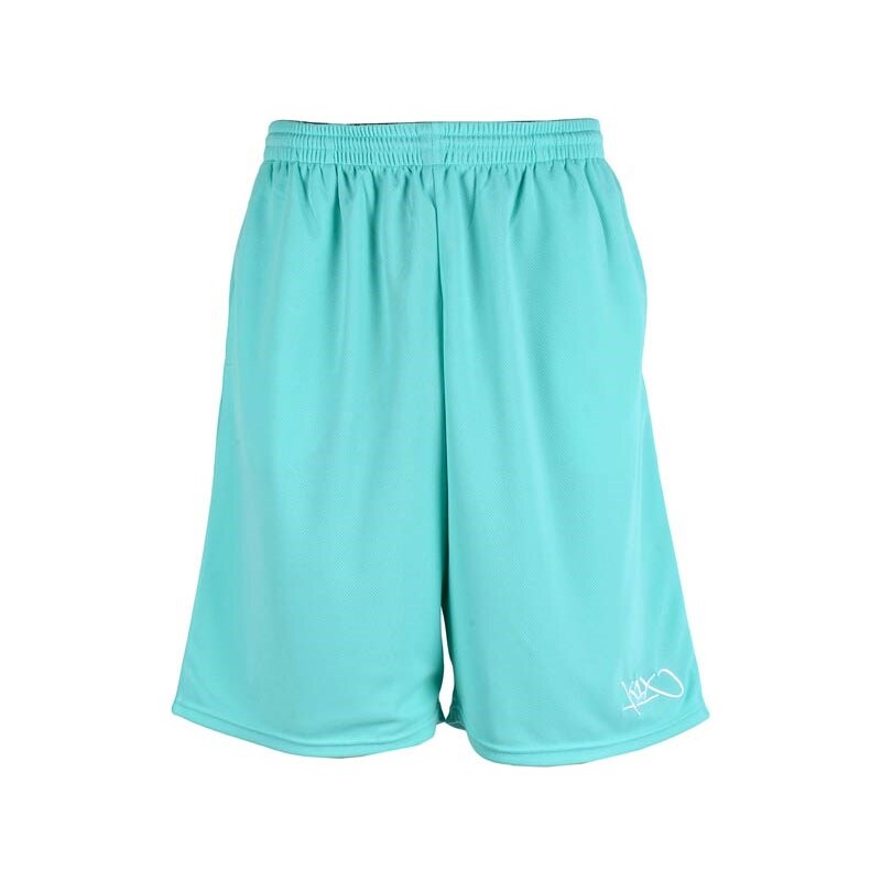 kraťasy K1X - micro mesh shorts mint/white (3102)