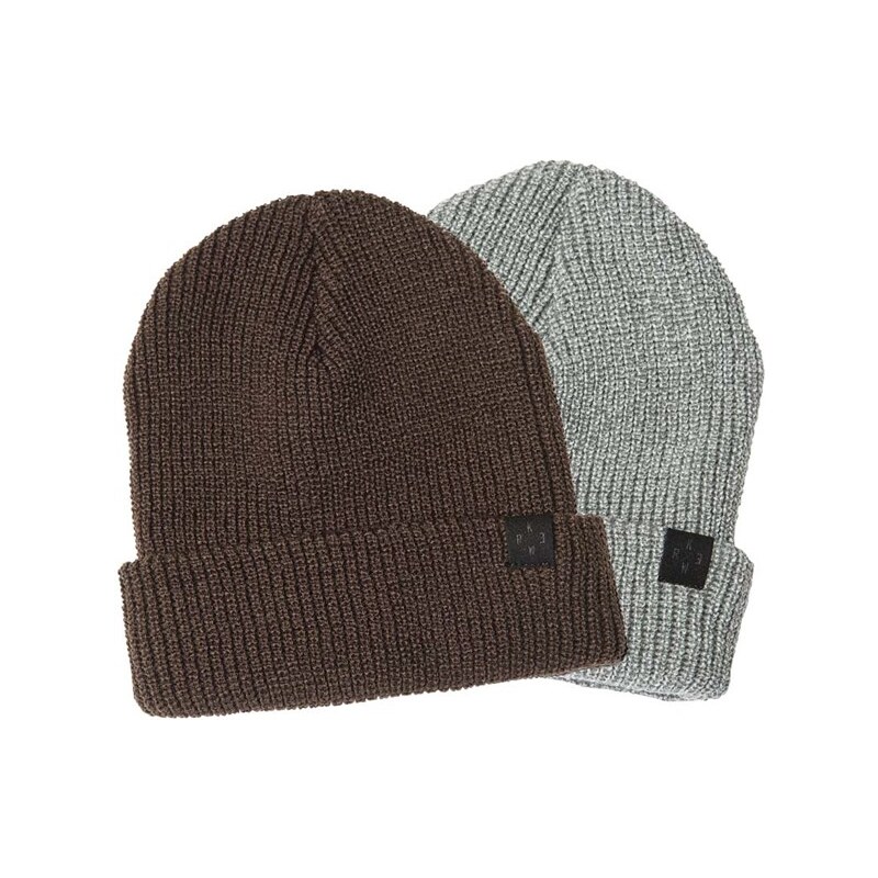 kulich KREW - Gunner Beanie 2 Pk Grey Htr/Olive (GRG)