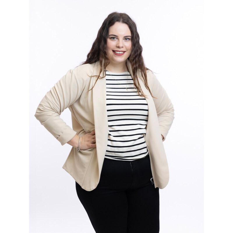 Italy fashion Pružné sáčko DIANA PLUS Barva: Krémová, Velikost: UNI: L 99328595