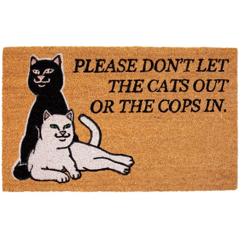 ROHOŽKA RIPNDIP DONT LET THE COPS IN - hnědá