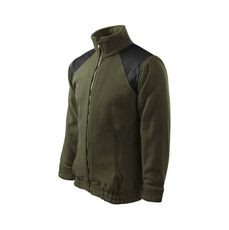 MALFINI, a.s. Jacket Hi-Q fleece unisex military