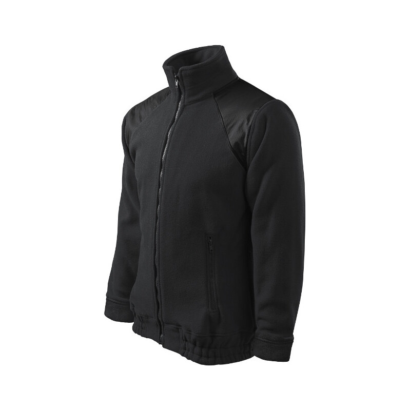 MALFINI, a.s. Jacket Hi-Q fleece unisex ebony gray
