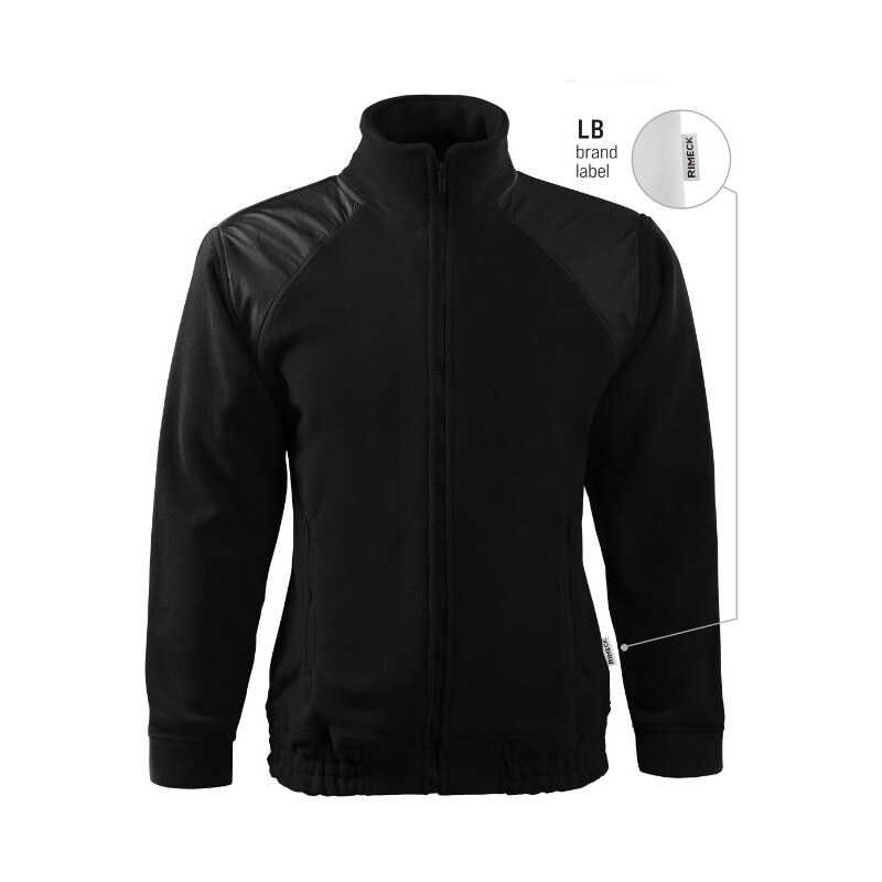 Jacket model 20644238 fleece unisex černá 01 (brand label) -