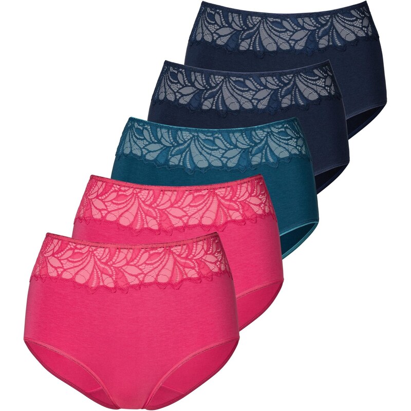 VIVANCE Kalhotky marine modrá / petrolejová / pink 104791541