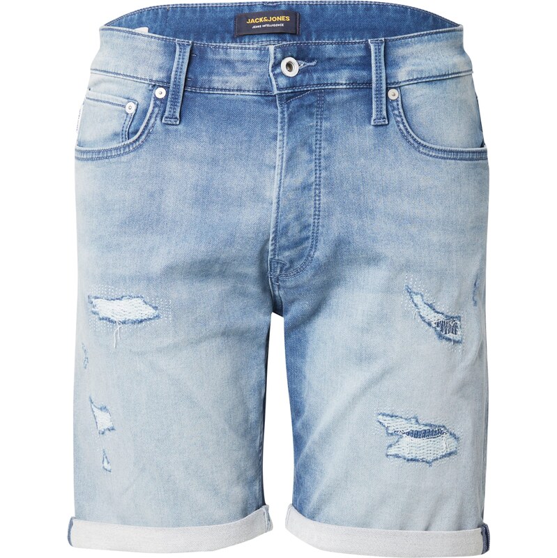 JACK & JONES Džíny JJIRick JJIcon modrá džínovina