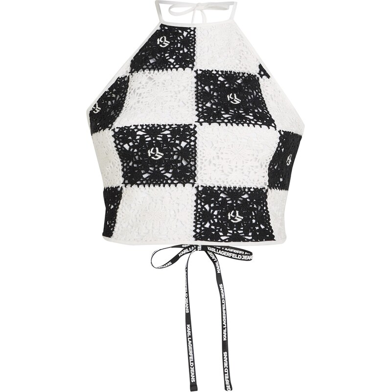 KARL LAGERFELD JEANS Top černá