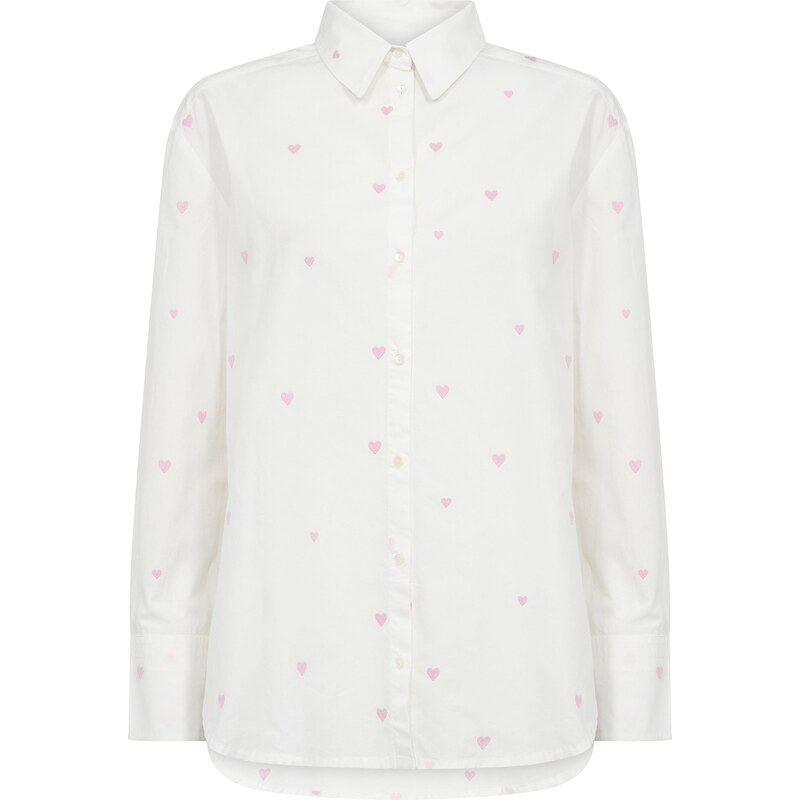SAINT TROPEZ Halenka Dianne růžová / bílá 104792140