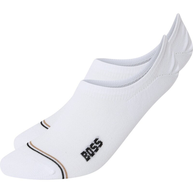 BOSS Ponožky Iconic velbloudí / černá / bílá