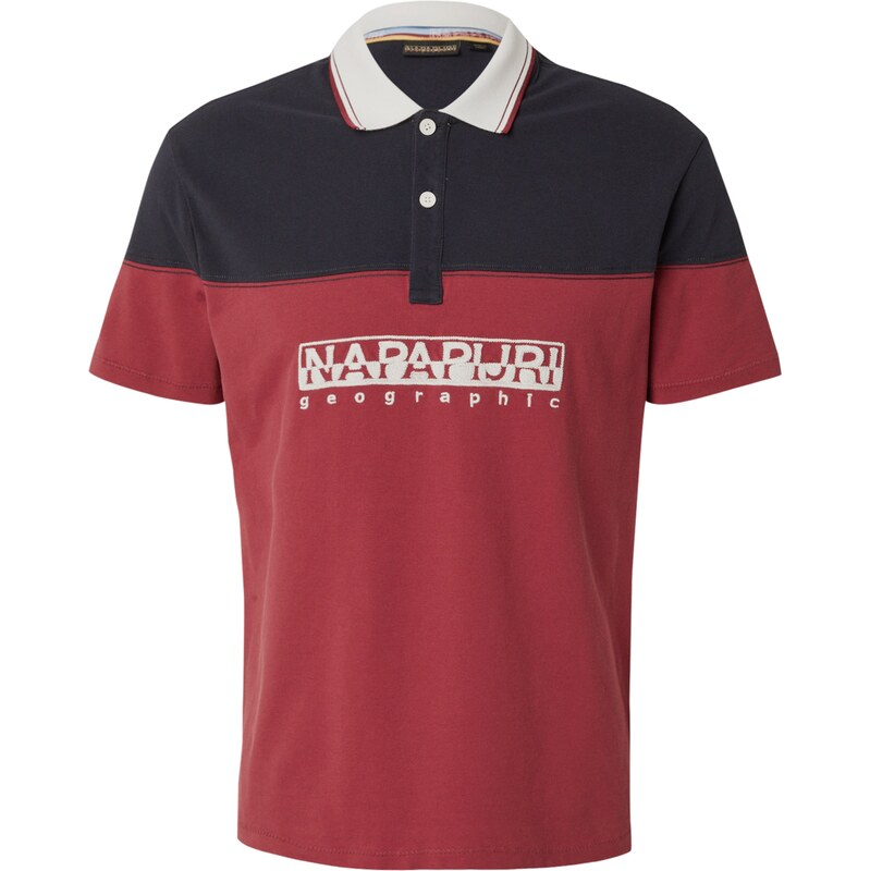 NAPAPIJRI Tričko E-SATURNIA marine modrá / bílá