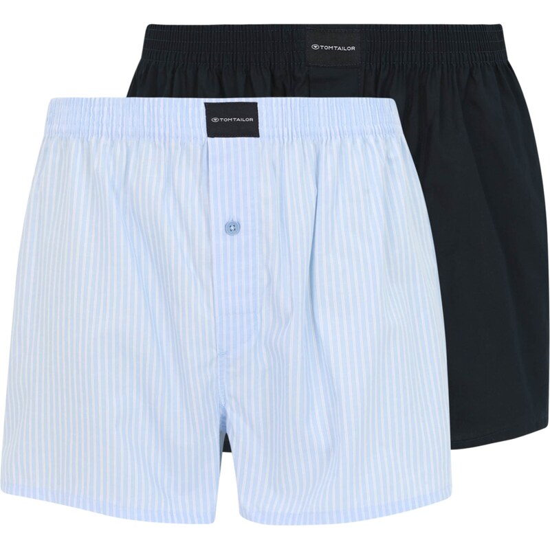 TOM TAILOR Boxerky světlemodrá / tmavě modrá
