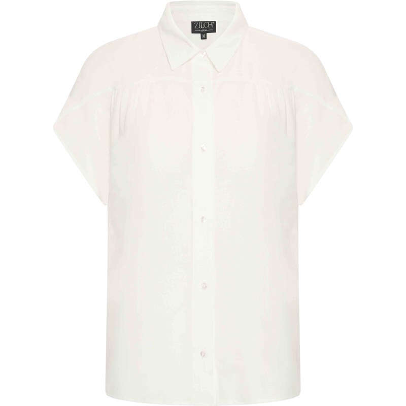 Zilch 51RAC15.049 Dámská halenka 000001 - Off White bílá 104794155