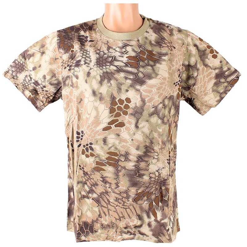 TifanTEX maskáčové tričko 3E kryptek highlander