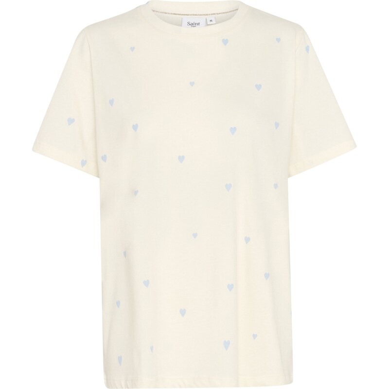 SAINT TROPEZ Tričko Dagni světlemodrá / bílá 104876315