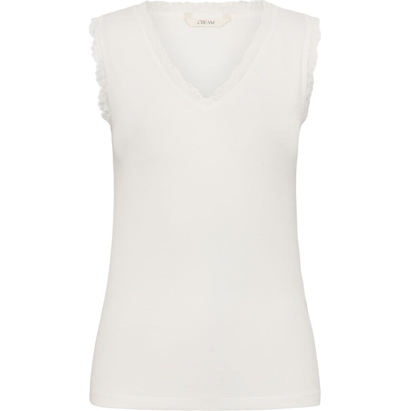 Cream Top Yuni bílá