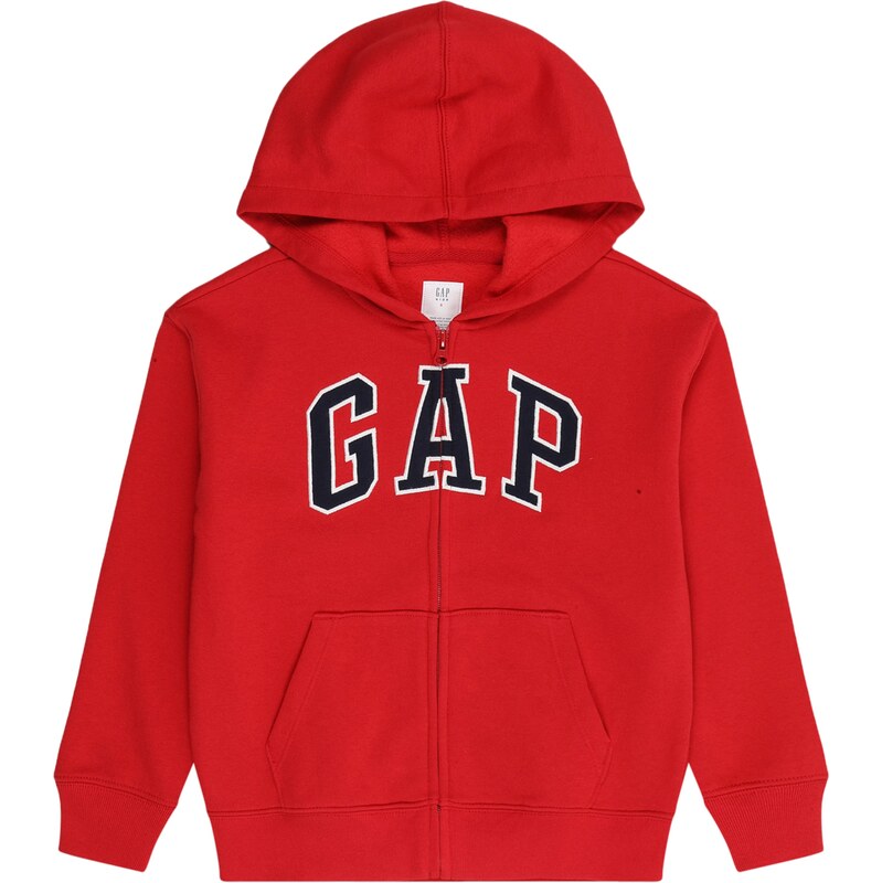 GAP Mikina HERITAGE marine modrá / červená / bílá