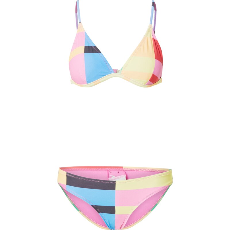 RIP CURL Bikiny světlemodrá / žlutá / růžová / červená 105476662