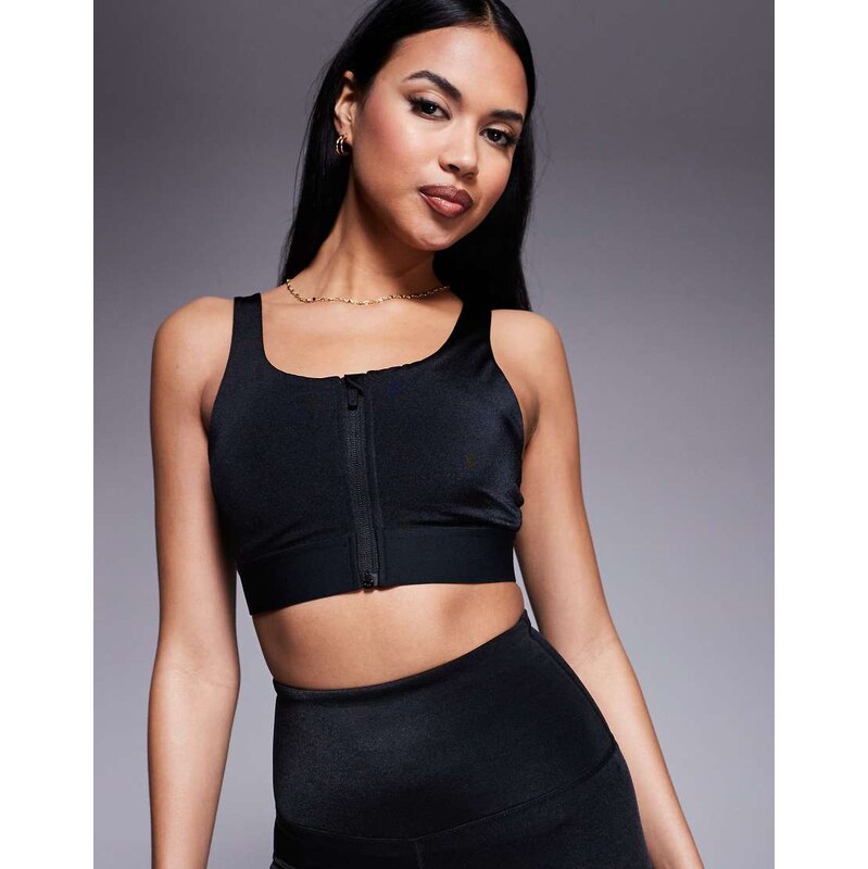 4505 Icon active high support sports bra with removable padding