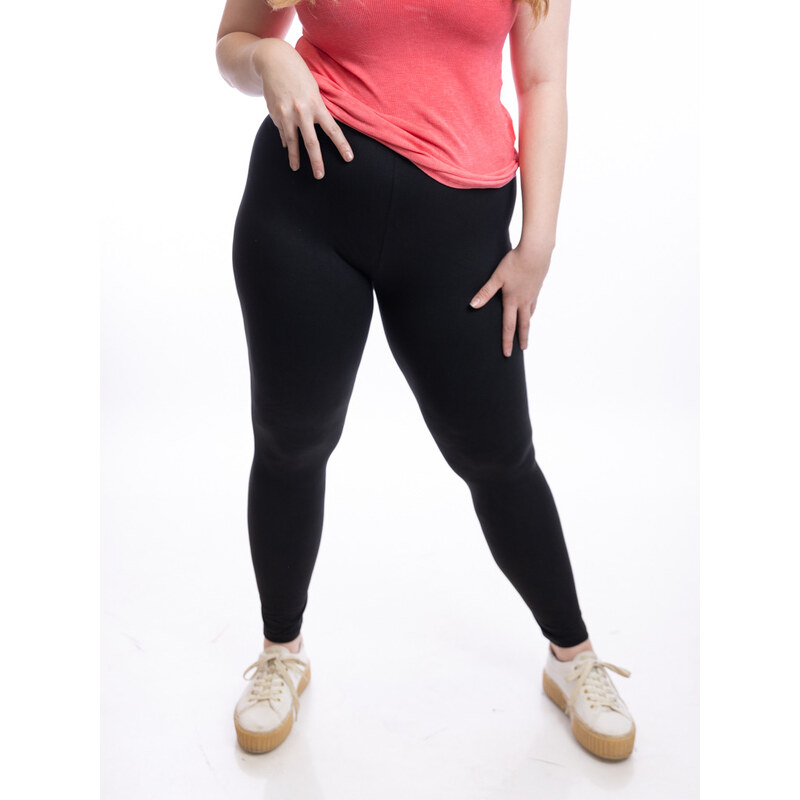 FANNIFEN Mírně zateplené legíny BASIC [ZY8103] Barva: Černá, Velikost: 99328738