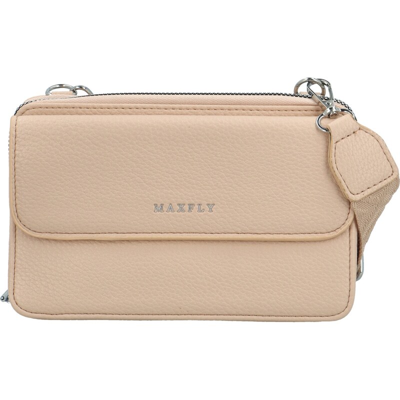 Dámská crossbody kabelka růžová - MaxFly Taisia růžová 104893624