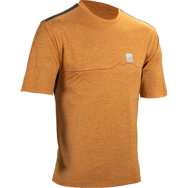 Leatt cyklistický dres MTB Trail 1.0, Rust