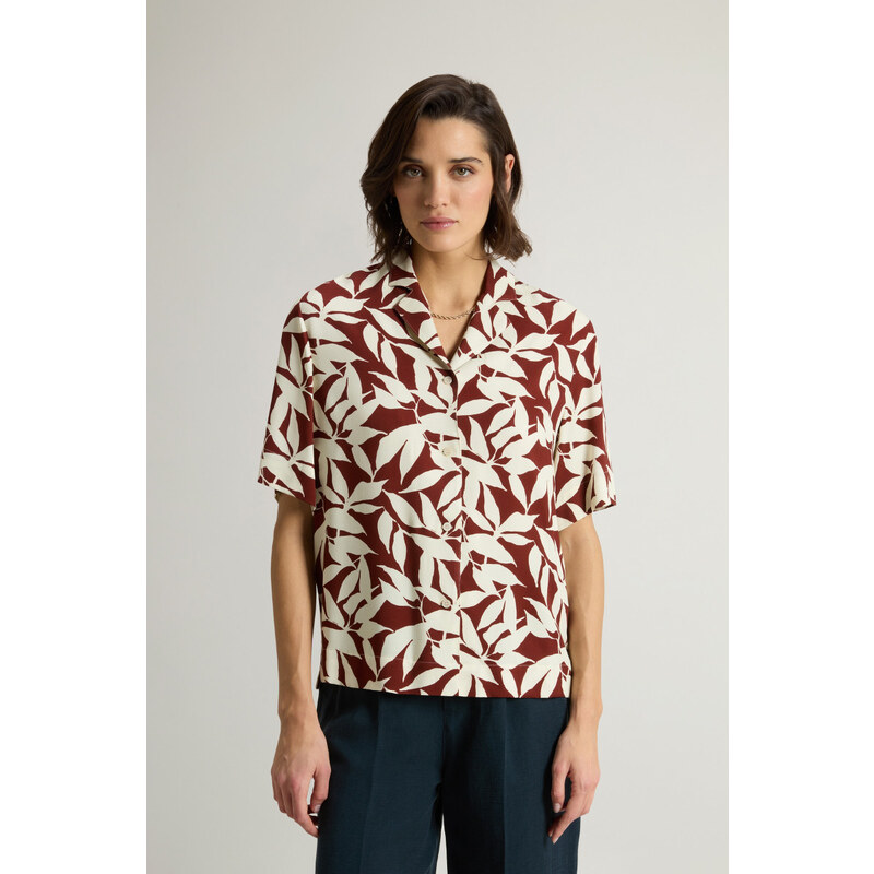 KOŠILE WOOLRICH PRINTED FLUID SHIRT 104830494