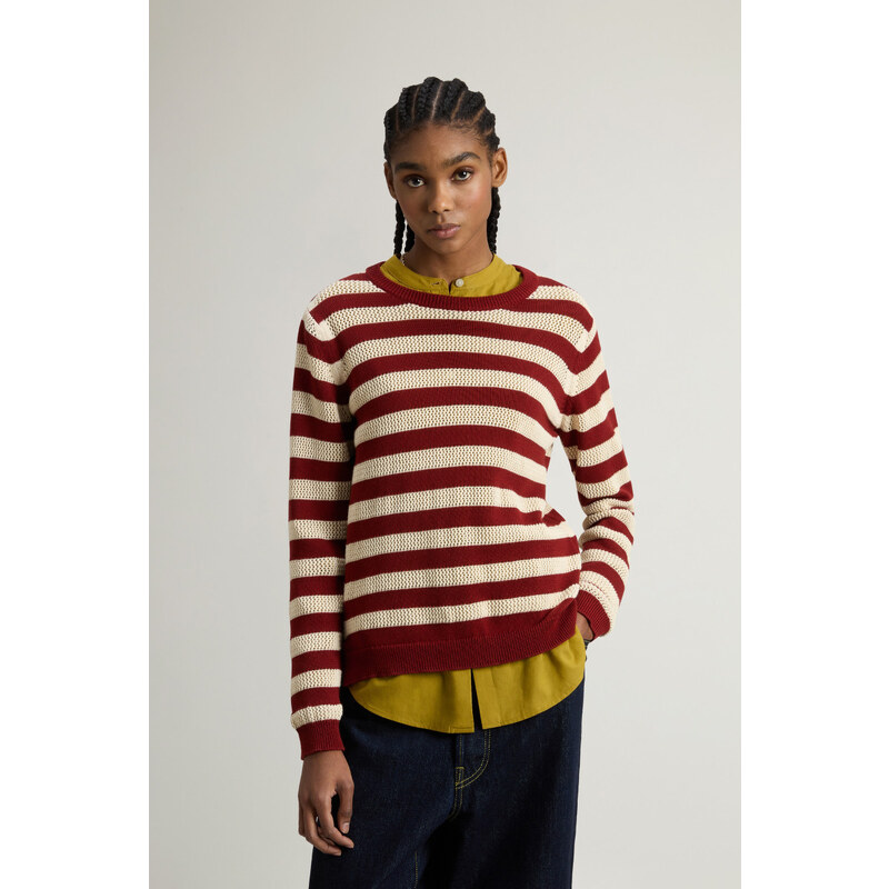 SVETR WOOLRICH BOXY CREWNECK