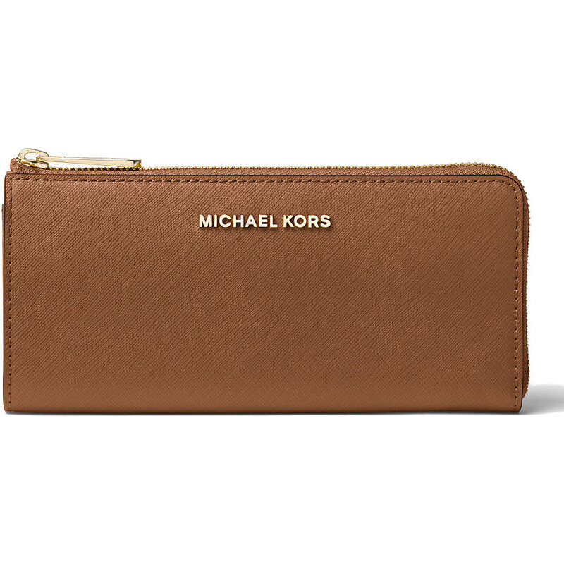 Michael Kors Jet Set Travel Large Saffiano Leather Quarter-Zip