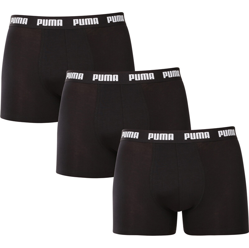 3PACK pánské boxerky Puma černé (701226820 001) 104839812