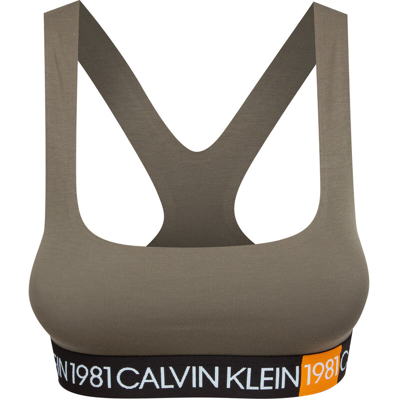 Dámská sportovní podprsenka QF5577E-7GV - Calvin Klein 104839835