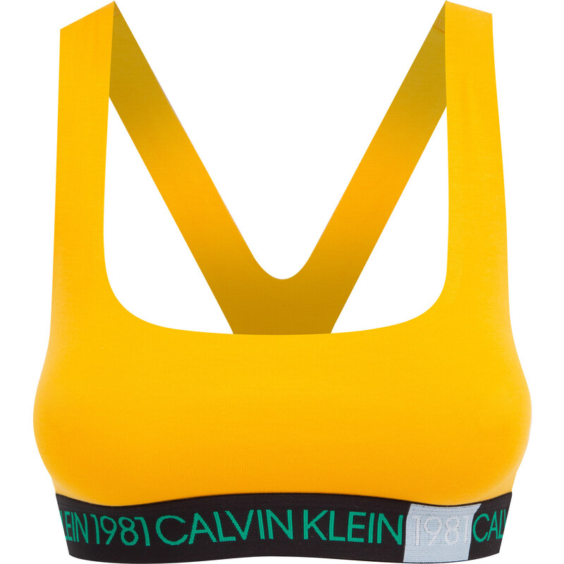 Dámská sportovní podprsenka QF5577E-1ZK - Calvin Klein 104839896