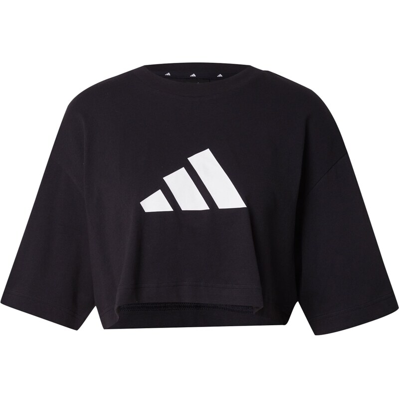ADIDAS SPORTSWEAR Funkční tričko Future Icons černá / bílá