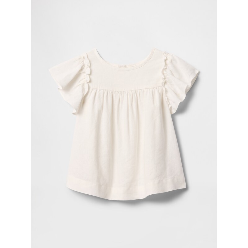 GAP Baby lněný top - Holky