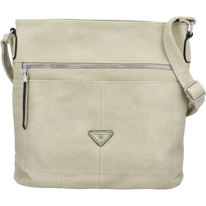 Dámská crossbody kabelka krémová - Romina & Co Bags Kelly