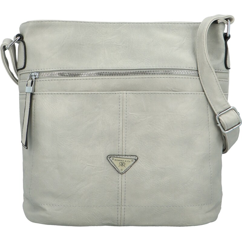 Dámská crossbody kabelka šedá - Romina & Co Bags Kelly šedá