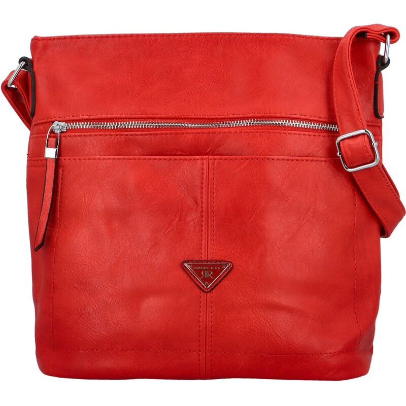 Dámská crossbody kabelka červená - Romina & Co Bags Kelly červená 104893608
