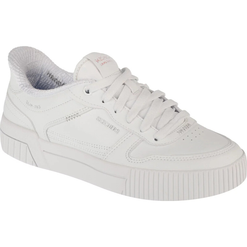 Bílé dámské tenisky Skechers Slip-Ins: Jade - Put It In Neutral
