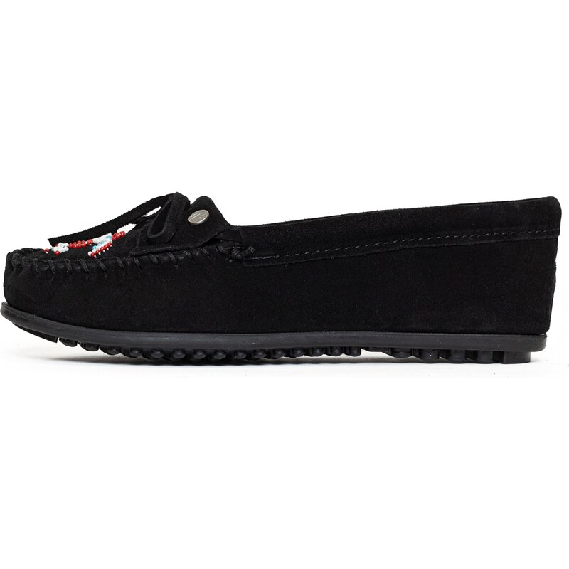 Minnetonka Mokasíny Thunderbird černá
