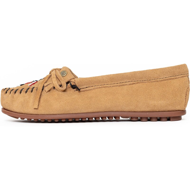 Minnetonka Mokasíny Thunderbird béžová