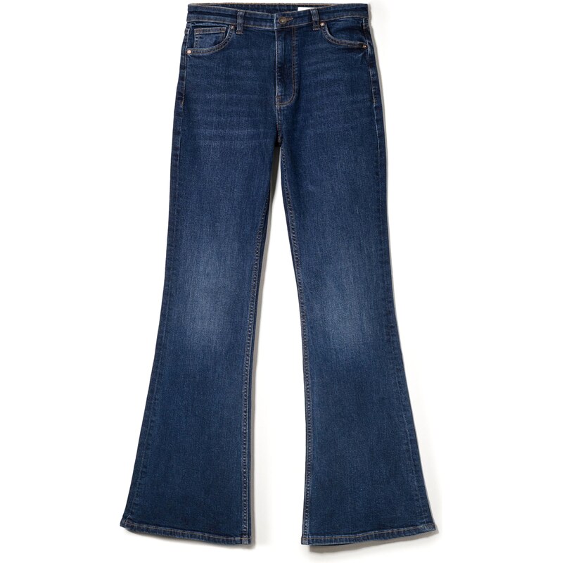Bershka Džíny modrá 105260591