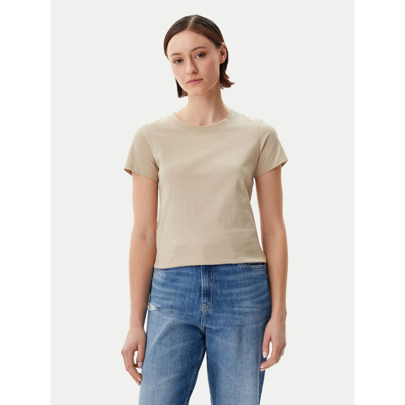 Calvin Klein dámské béžové tričko 109095298