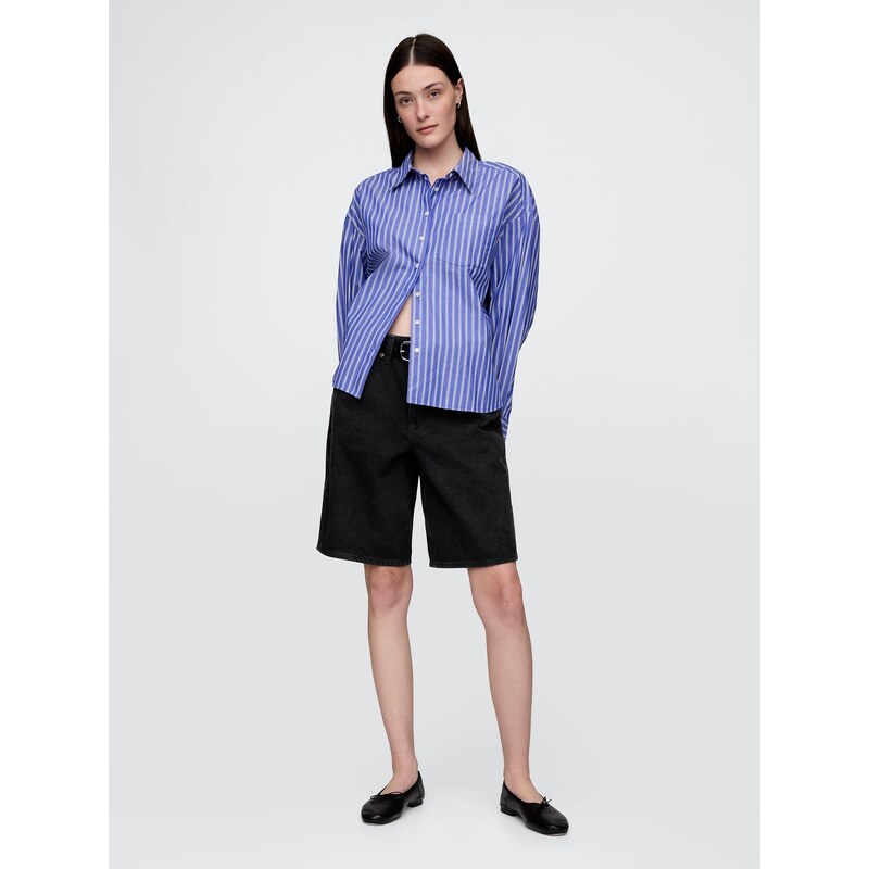 GAP Džínové kraťasy Mid Rise Longline - Dámské 107092837
