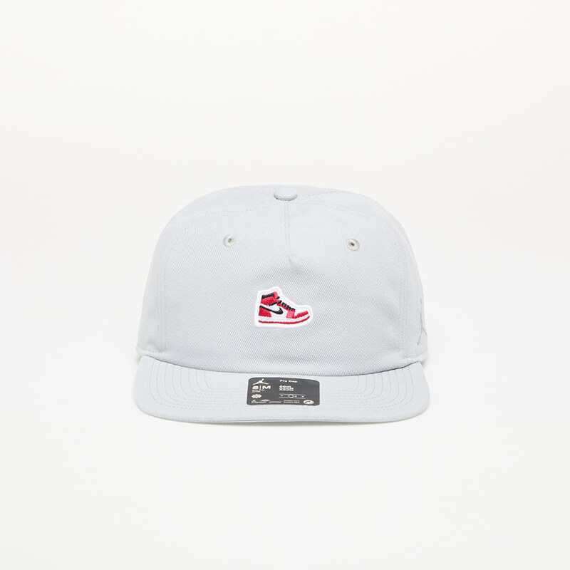 Kšiltovka Jordan Pro Structured Cap Light Smoke Grey S/M