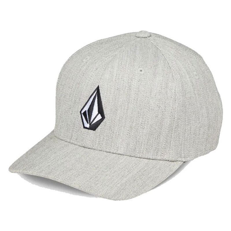 KŠILTOVKA VOLCOM Full Stone Hthr Flexfit - šedá -