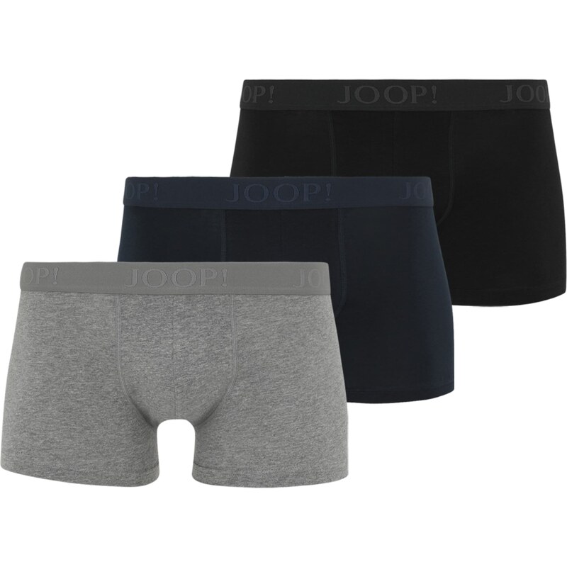 JOOP! Boxerky noční modrá / šedá / černá
