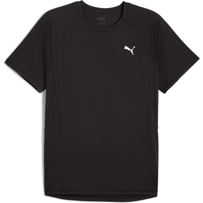 PUMA Funkční tričko Run Velocity černá / bílá
