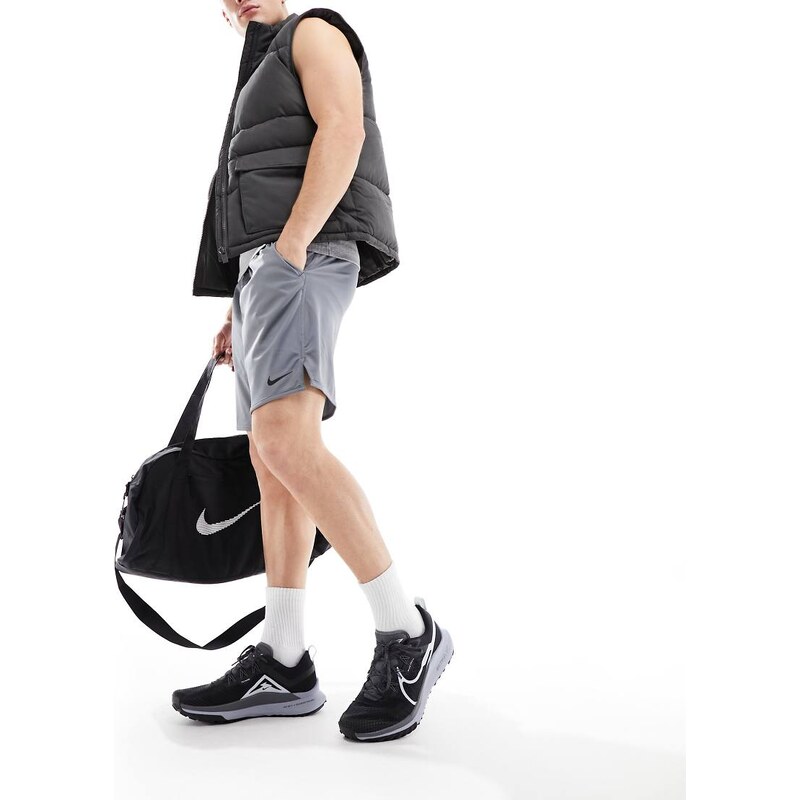 Nike Training Totality Dri-FIT knitted 7 inch shorts in grey