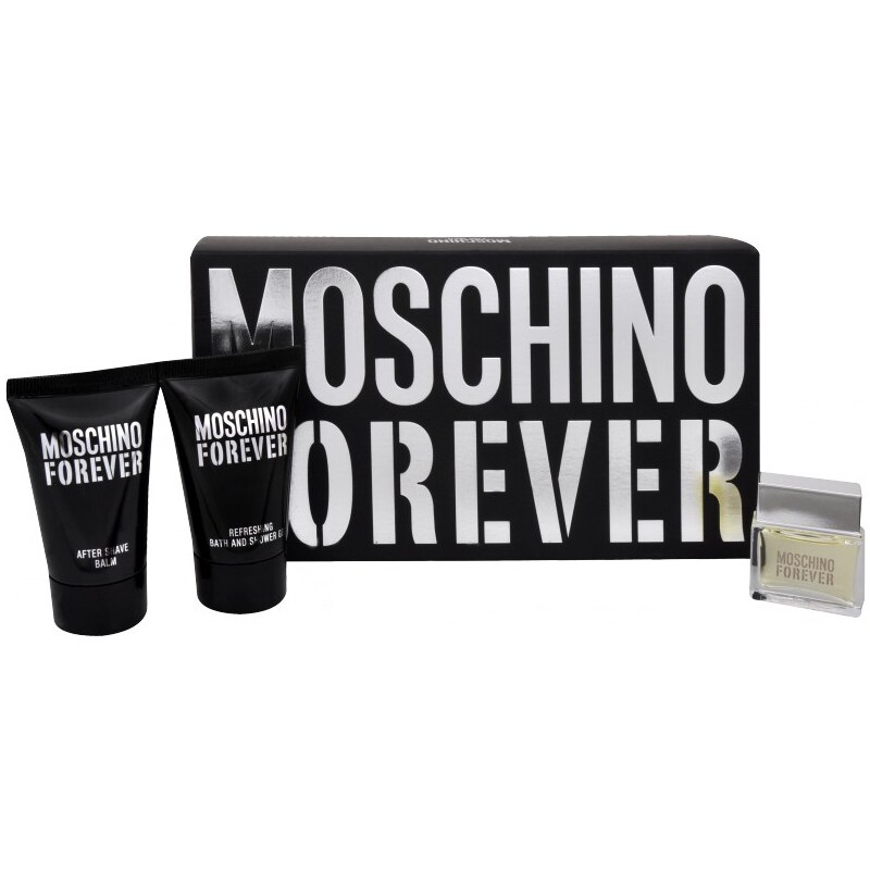 Moschino Forever - EDT 4,5 ml + balzám po holení 25 ml + sprchový gel 25 ml