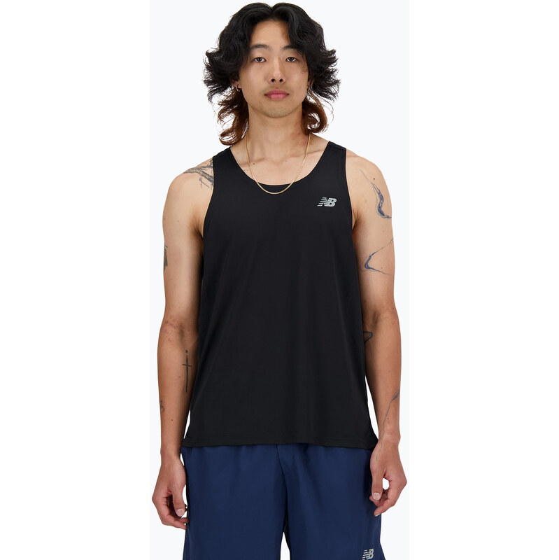 Pánské běžecké tílko New Balance Sport Essentials Singlet black