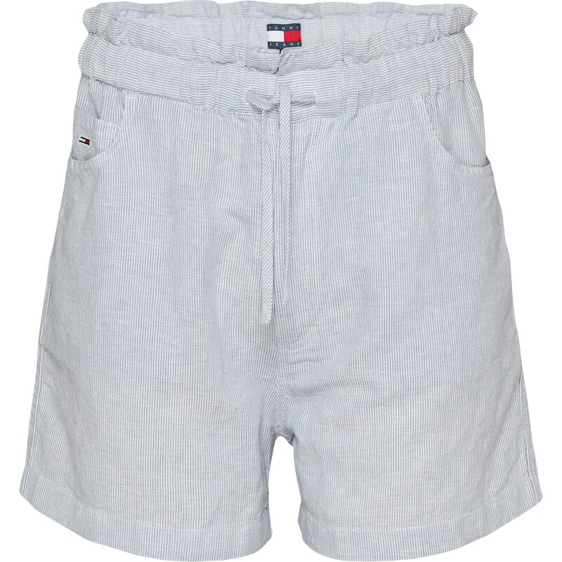 Tommy Jeans Kalhoty modrá / bílá 105808496